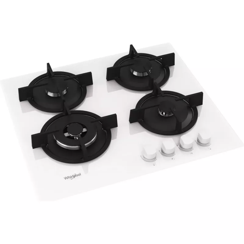 Whirlpool AKT 625/WH zwart, wit inbouw 60 cm gas 4 zone(s)