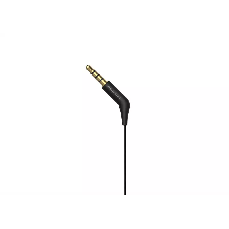 Bekabelde in-ear-headset Philips TAE1105BK/00 — zwart, intraauraal, 1,2 m kabel, 14,7 g