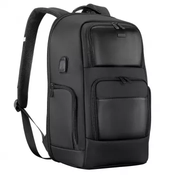 Laptoprugzak MODECOM CREATIVE 15.6 inch — beschermhoes voor 15.6 inch laptops, meerdere vakken, gevoerde schouderbanden