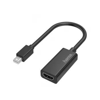 Hama video-adapter, Mini DisplayPort-stekker - HDMI-bus, Ultra-HD 4K