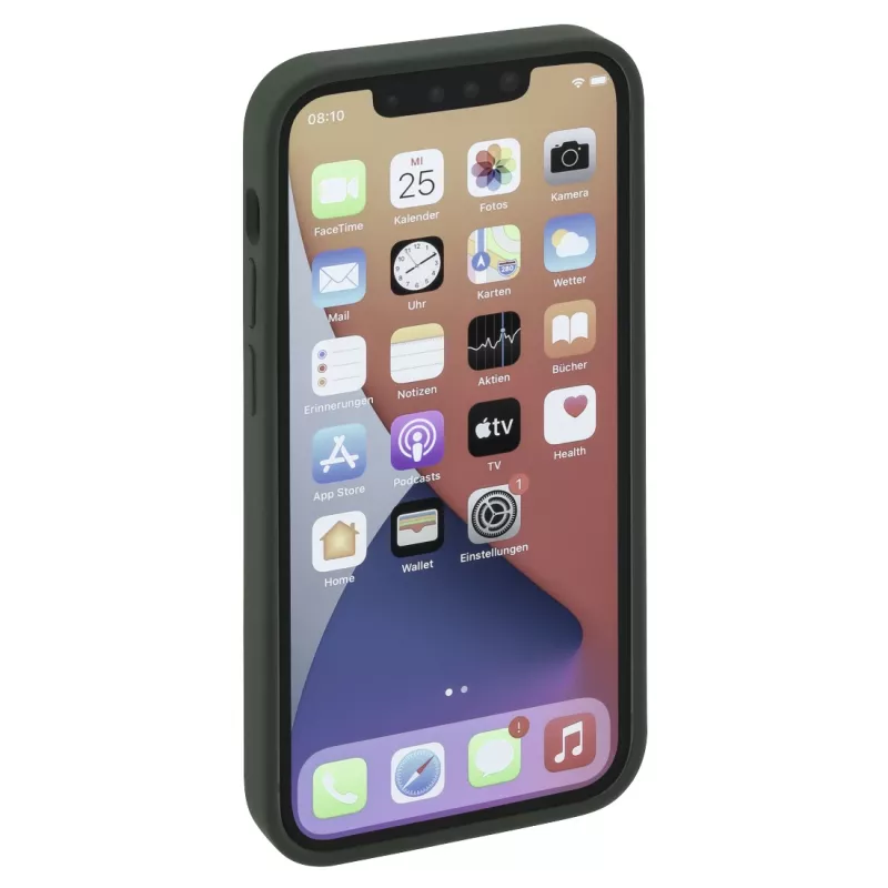 Cover Hama 00196975 voor Apple iPhone 13 Pro groen monochromatisch