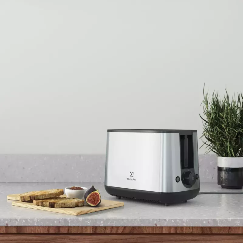 Electrolux E3T1-3ST 7 2 sneden 800 W grijs, roestvrijstaal