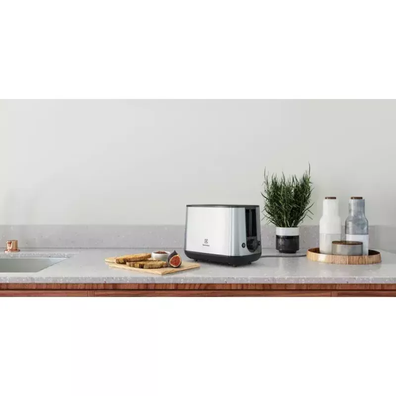 Electrolux E3T1-3ST 7 2 sneden 800 W grijs, roestvrijstaal