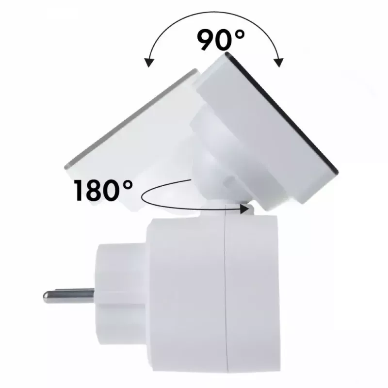 Digitale tijdschakelaar GreenBlue GB610E, max. belasting 16A, IP20, programmeerbare aan-/uitcycli