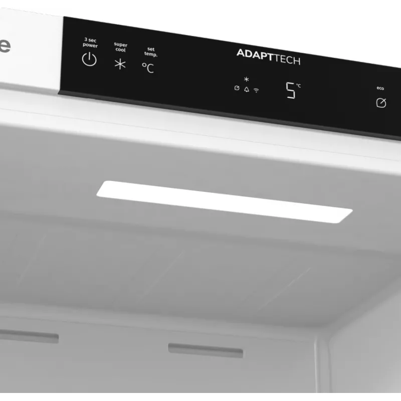 Gorenje koelkast RI517E41WF BK070, 300 L, SN-N, 35 dB, E, wit