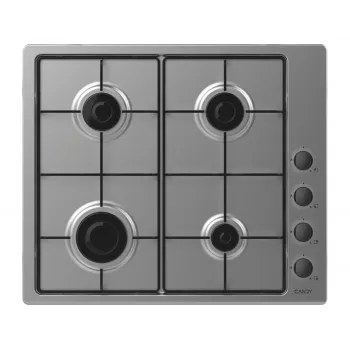 Candy Smart CHW6LBX/4U roestvrijstaal inbouw 60 cm gas 4 zone(s)
