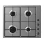 Candy Smart CHW6LBX/4U roestvrijstaal inbouw 60 cm gas 4 zone(s)