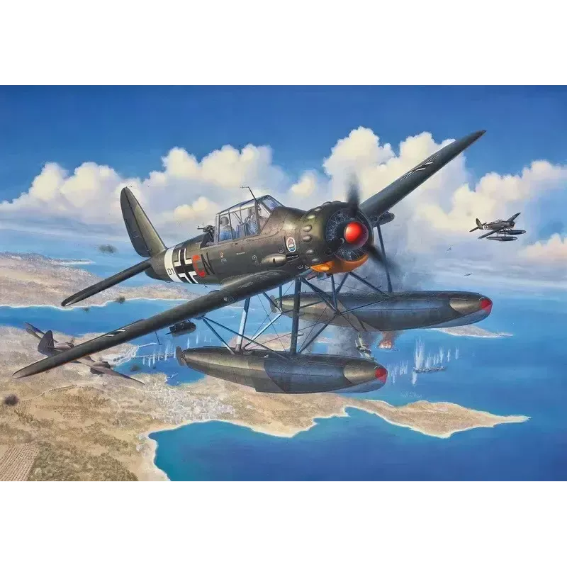 Plastic modelbouwset REVELL ARADO AR 196A-3 watervliegtuig schaal 1:32