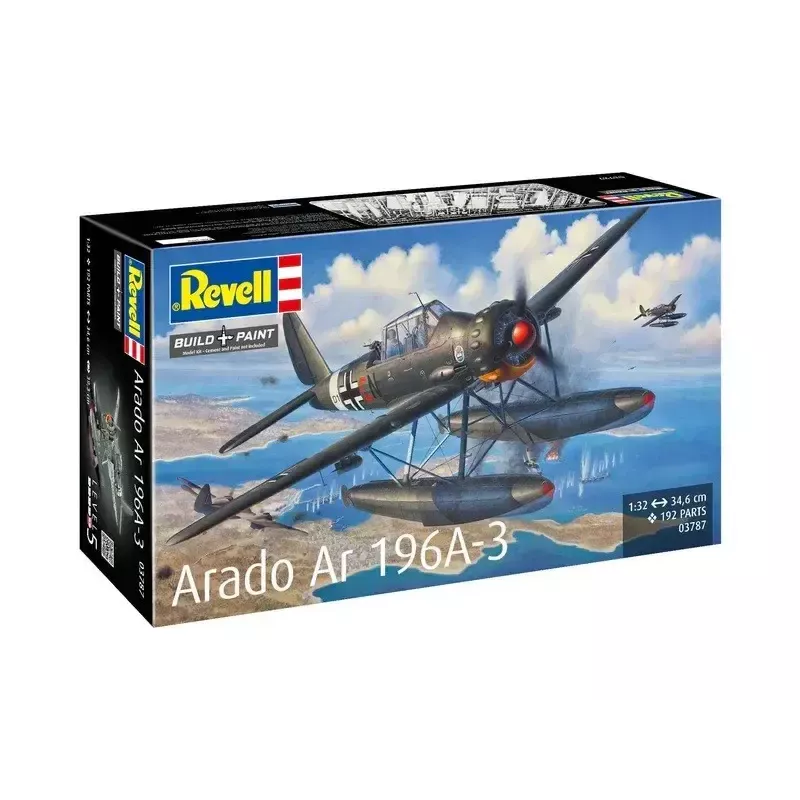 Plastic modelbouwset REVELL ARADO AR 196A-3 watervliegtuig schaal 1:32