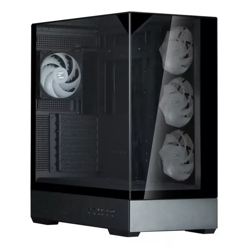 PC-behuizing Zalman P40 Prism Plus Midi Tower zwart