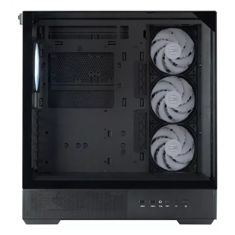 PC-behuizing Zalman P40 Prism Plus Midi Tower zwart