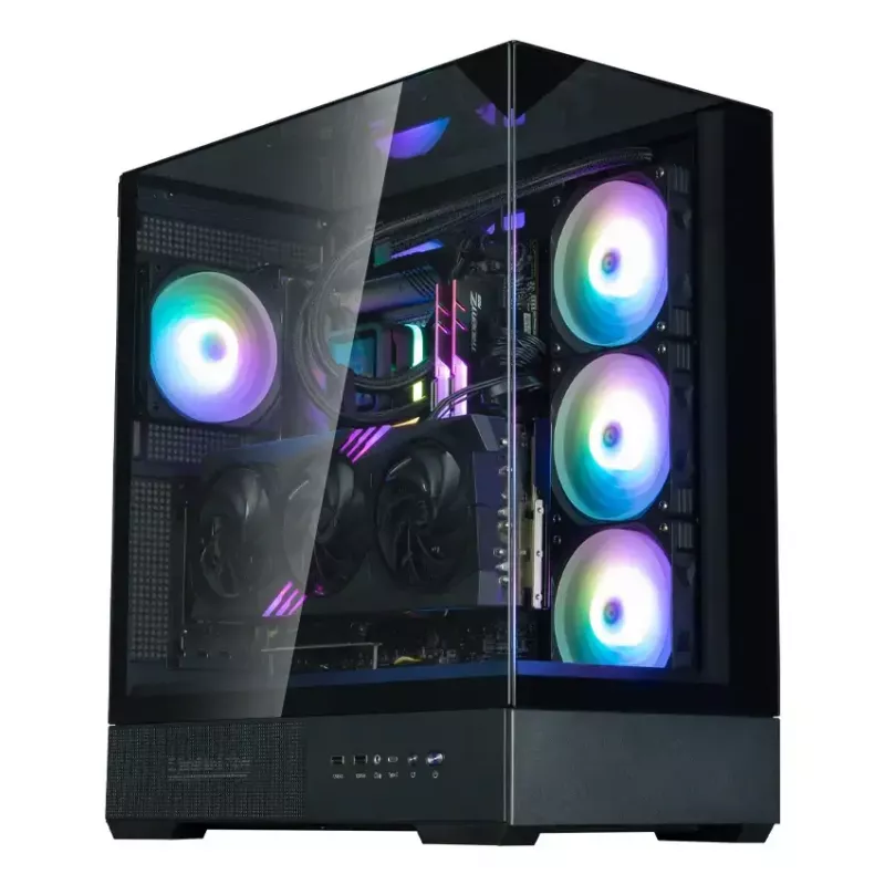 PC-behuizing Zalman P40 Prism Plus Midi Tower zwart