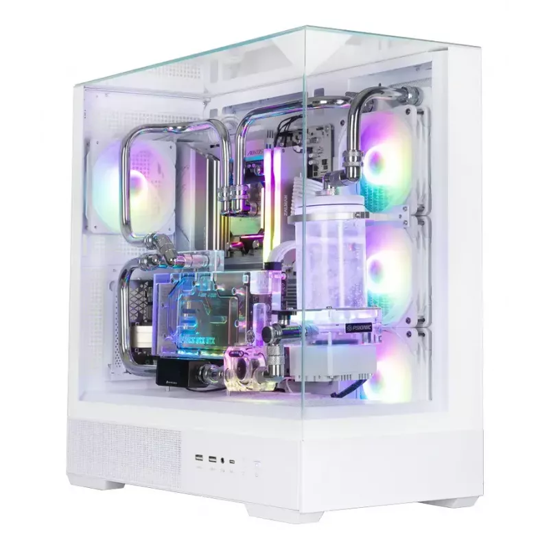 PC-behuizing Zalman P40 Prism Plus wit Midi Tower