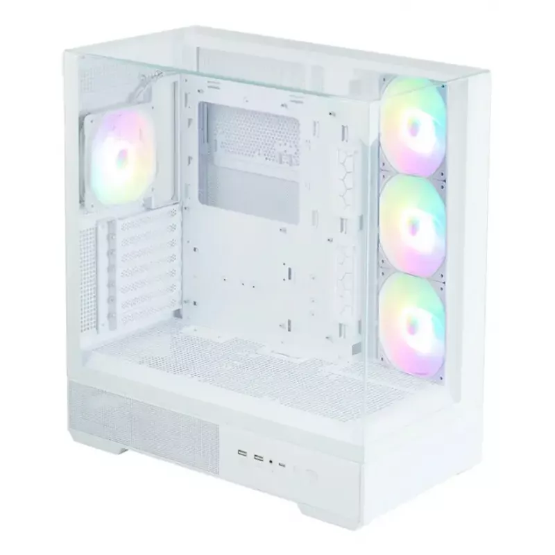 PC-behuizing Zalman P40 Prism Plus wit Midi Tower