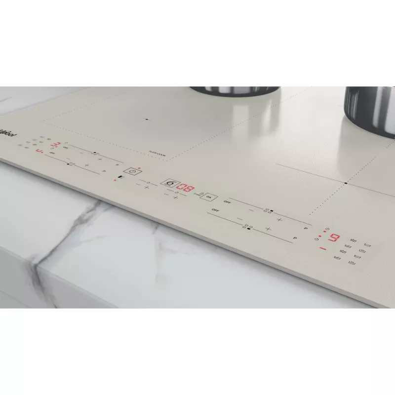 Whirlpool WLB6860NE/S zilver inbouw inductiekookplaat 4 zones
