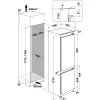 Whirlpool WHC18 T322 inbouwkoelkast 250 L