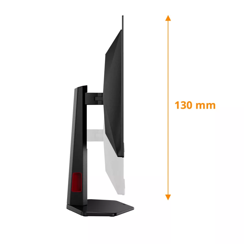 AOC G4 Q27G4SDR computermonitor 67,3 cm (26,5 inch) 2560 x 1440 pixel Quad HD QD-OLED zwart, rood
