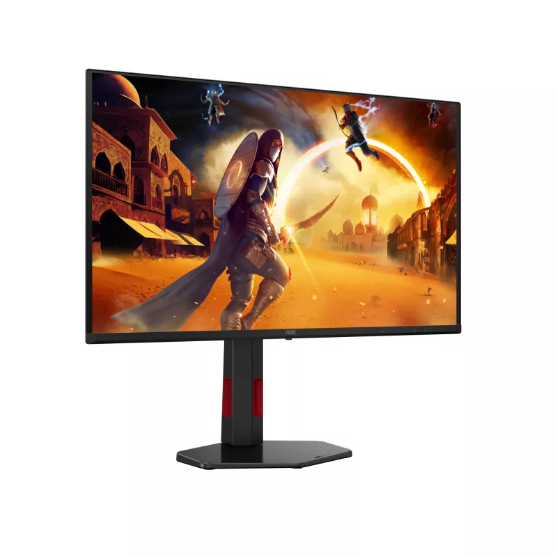AOC G4 Q27G4SDR computermonitor 67,3 cm (26,5 inch) 2560 x 1440 pixel Quad HD QD-OLED zwart, rood