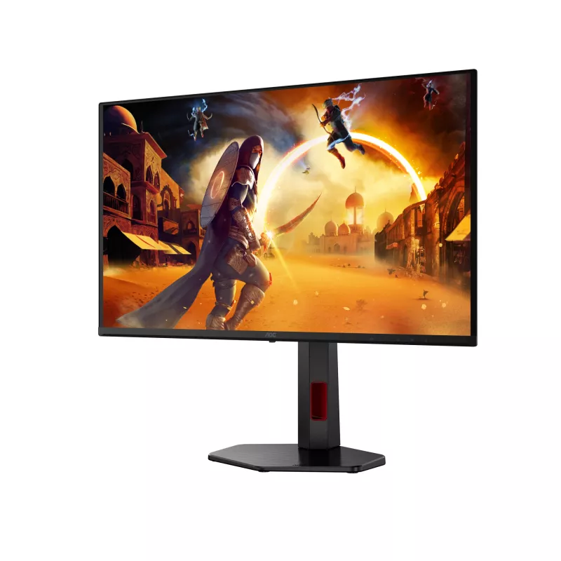 AOC G4 Q27G4SDR computermonitor 67,3 cm (26,5 inch) 2560 x 1440 pixel Quad HD QD-OLED zwart, rood