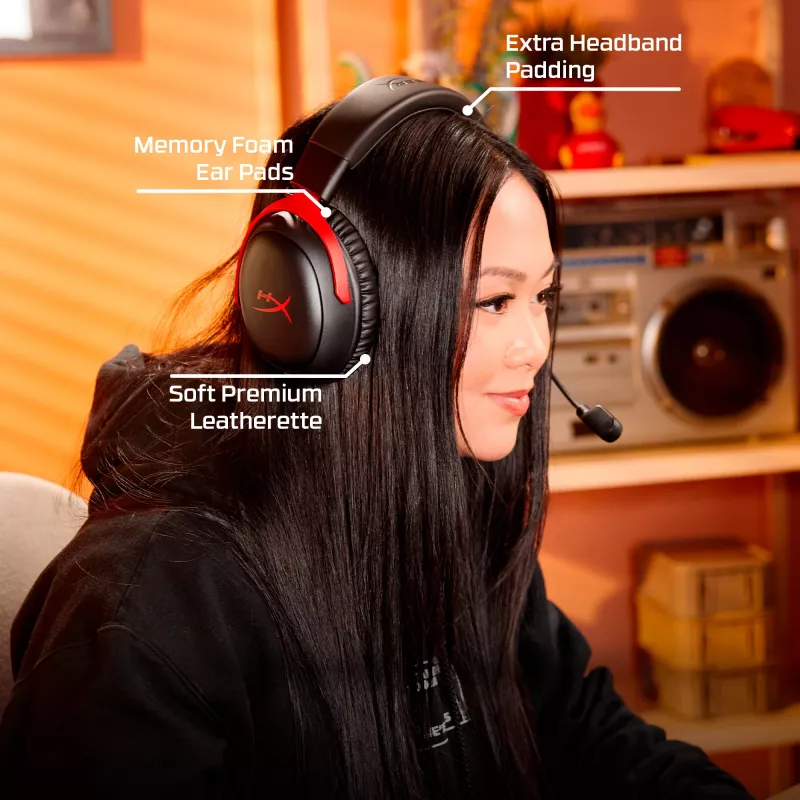 HyperX Cloud III S Wireless - gaming-headset (zwart)