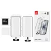 Tempered glass screenprotector Crong EasyShield 2-pack Full Glue voor iPhone 16e / iPhone 14 / iPhone 13 / iPhone 13 Pro, aluminosilicaat, glanzend