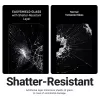 Tempered glass screenprotector Crong EasyShield 2-pack Full Glue voor iPhone 16e / iPhone 14 / iPhone 13 / iPhone 13 Pro, aluminosilicaat, glanzend