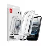 Tempered glass screenprotector Crong EasyShield 2-pack Full Glue voor iPhone 16e / iPhone 14 / iPhone 13 / iPhone 13 Pro, aluminosilicaat, glanzend