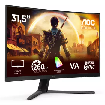 AOC G4 C32G42ZE computermonitor 80 cm (31,5 inch) 1920 x 1080 pixels Full HD LED zwart, rood