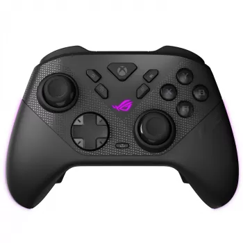 Gamepad ASUS ROG Raikiri II XBox WL — Bluetooth, RF, USB Type-C, pc/Xbox One/Series S/X, zwart, 2,5 m kabel, tot 50 uur accu