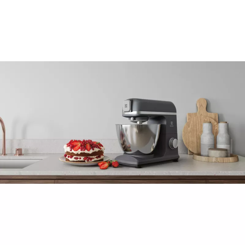 Electrolux E5KM1-6GBP keukenmachine 1200 W 5 L zwart, grijs