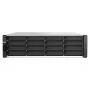 QNAP ES1686dc R2 NAS rack (3U) Intel® Xeon® D D-2142IT 48 GB DDR4 0 TB QNAP QES zwart, grijs