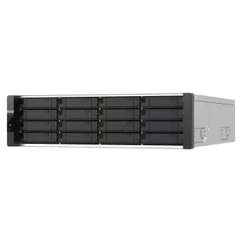 QNAP ES1686dc R2 NAS rack (3U) Intel® Xeon® D D-2142IT 48 GB DDR4 0 TB QNAP QES zwart, grijs