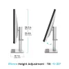 Computermonitor BenQ MA320UP 80 cm (31,5 inch) 3840 x 2160 4K IPS mat, 5 ms, USB-C, ingebouwde luidsprekers, VESA, wit