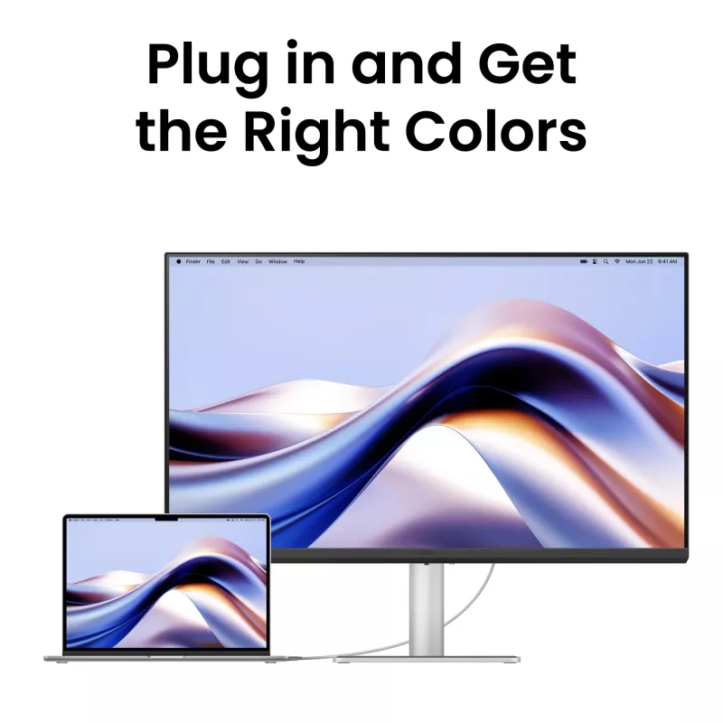 Computermonitor BenQ MA320UP 80 cm (31,5 inch) 3840 x 2160 4K IPS mat, 5 ms, USB-C, ingebouwde luidsprekers, VESA, wit
