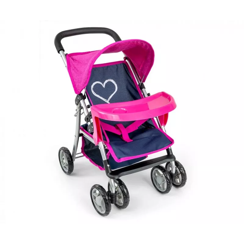 Poppenwagen milly mally Kate Prestige Navy – poppenwagen, model 4752, marineblauw