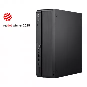Desktop-PC MSI PRO DP80 AI A2G-083XEU — Core Ultra 5 225, 16 GB RAM, 512 GB SSD, Intel UHD, AX211 Wi‑Fi 6E, geen besturingssysteem, zwart