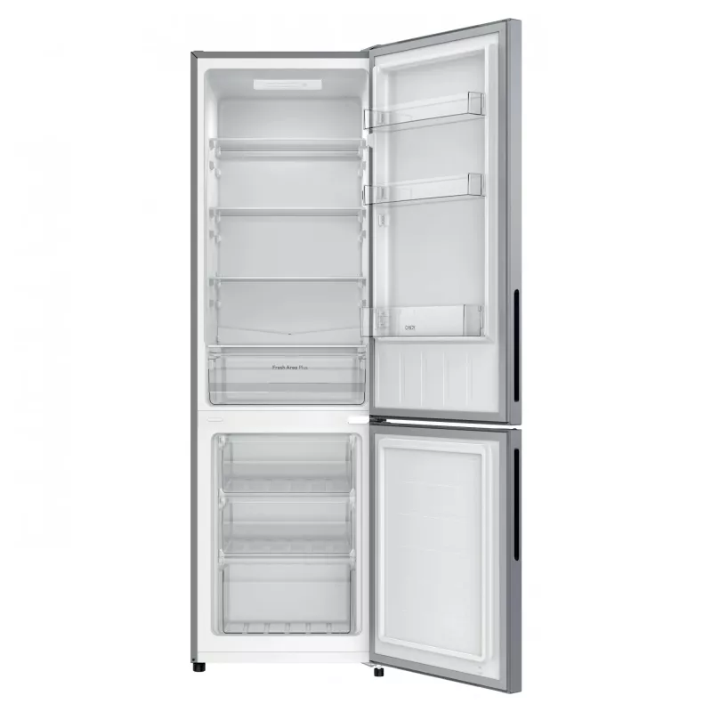 Candy City Combi CCG3L517ES vrijstaand 262 l zilver