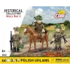 Cobi Blocks Poolse ulanen 44-delige bouwset COIB-2062