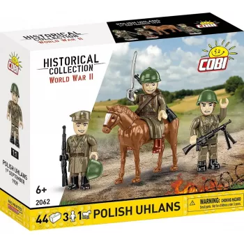 Cobi Blocks Poolse ulanen 44-delige bouwset COIB-2062