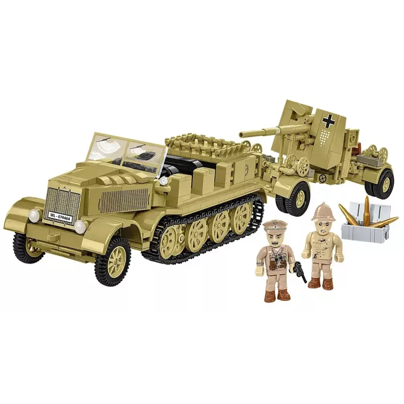 Cobi Blocks Sd.Kfz.8 met 8,8 cm Flak 36 bouwset, 975 onderdelen