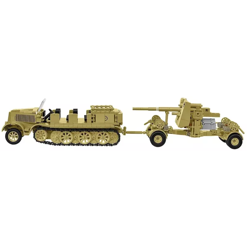 Cobi Blocks Sd.Kfz.8 met 8,8 cm Flak 36 bouwset, 975 onderdelen