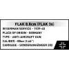 Cobi Blocks Sd.Kfz.8 met 8,8 cm Flak 36 bouwset, 975 onderdelen