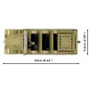 Cobi Blocks Sd.Kfz.8 met 8,8 cm Flak 36 bouwset, 975 onderdelen