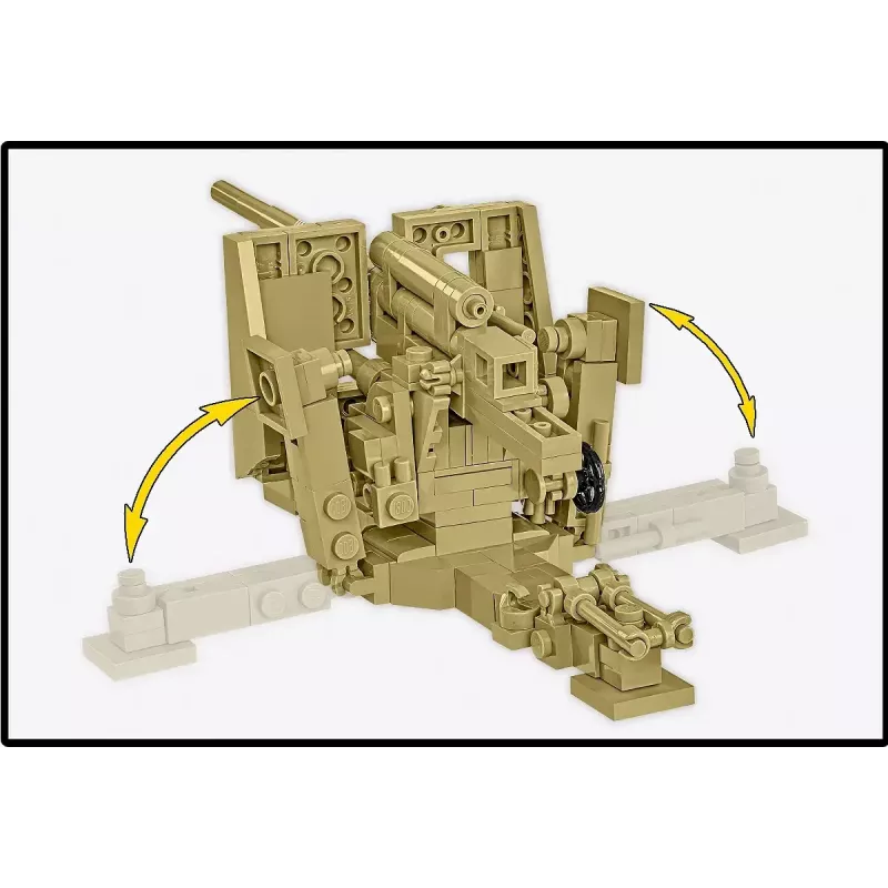 Cobi Blocks Sd.Kfz.8 met 8,8 cm Flak 36 bouwset, 975 onderdelen