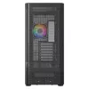PC-behuizing MODECOM VOLCANO AQ400 ARGB MIDI zwart — MODECOM MC-A-AQ400-4FA-B