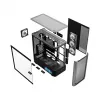 PC-behuizing MODECOM VOLCANO AQ400 ARGB MIDI zwart — MODECOM MC-A-AQ400-4FA-B