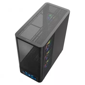 Computerbehuizing MODECOM VOLCANO AQ500 ARGB MIDI zwart