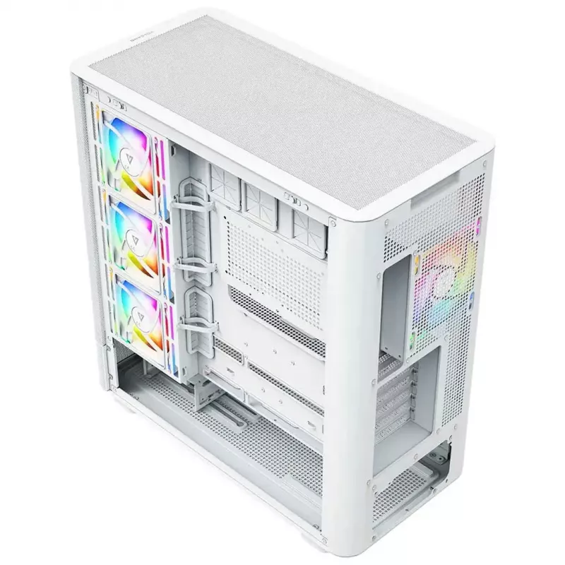 Computerbehuizing MODECOM VOLCANO AQ500 ARGB MIDI wit