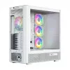 Computerbehuizing MODECOM VOLCANO AQ500 ARGB MIDI wit