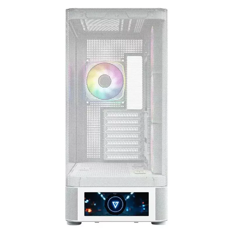 Computerbehuizing MODECOM VOLCANO AQ500 ARGB MIDI wit
